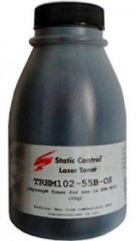 Тонер Static Control TRHM102-55B-OS черный флакон 55гр. для принтера HP LJ M104/M132 от магазина РЭССИ