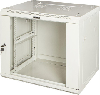 Шкаф коммутационный Lanmaster (TWT-CBWPG-15U-6X6-GY) настенный 15U 600x600мм пер.дв.стекл задн.дв.стал.лист 2 бок.пан. 60кг серый 500мм 33кг 768мм IP20 металл от магазина РЭССИ