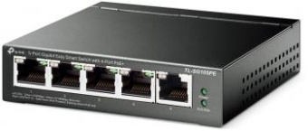Коммутатор TP-Link TL-SG105PE 5G 4PoE+ 65W управляемый от магазина РЭССИ