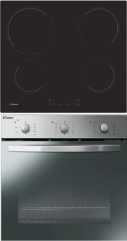 Встраиваемый комплект Candy FCP602X/ECH64CC нержавеющая сталь/черный от магазина РЭССИ