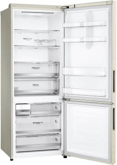 Холодильник LG GC-B569PECM 2-хкамерн. бежевый глянц. от магазина РЭССИ
