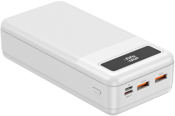 Мобильный аккумулятор TFN Porta PB-313 30000mAh 5A белый (TFN-PB-313-WH) от магазина РЭССИ