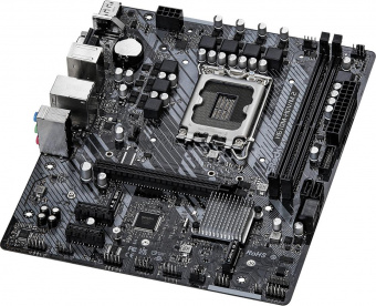 Материнская плата Asrock H610M-H2/M.2 D5 Soc-1700 Intel H610 2xDDR5 mATX AC`97 8ch(7.1) GbLAN+HDMI от магазина РЭССИ