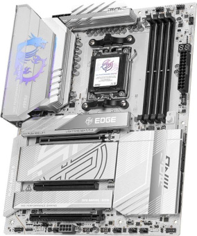 Материнская плата MSI MPG X870E EDGE TI WIFI SocketAM5 AMD X670 4xDDR5 ATX AC`97 8ch(7.1) 5Gigabit RAID+HDMI от магазина РЭССИ