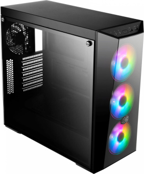 Корпус Cooler Master MasterBox Lite 5 ARGB, W/O controller черный без БП ATX 3x120mm 2x140mm 2xUSB3.0 audio bott PSU от магазина РЭССИ