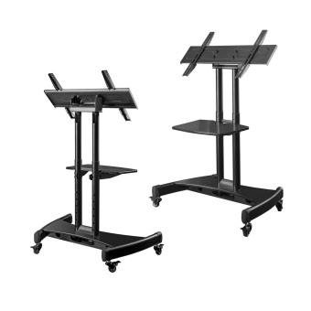 Стойка для телевизора Onkron TS1330 черный 32"-65" макс.60кг напольный мобильный от магазина РЭССИ