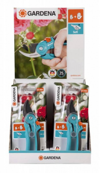Секатор плоскостной Gardena B/S-M черный/синий (08853-30.000.00) от магазина РЭССИ