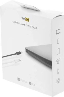 Адаптер TopON TOP-DE45Q автоматический 45W 5V-20V 2.25A от бытовой электросети от магазина РЭССИ