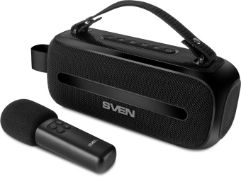 Колонка порт. Sven PS-235 черный 12W 2.0 BT 3600mAh (SV-022075) от магазина РЭССИ