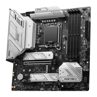 Материнская плата MSI MAG B760M MORTAR II Soc-1700 Intel B760 4xDDR5 mATX AC`97 8ch(7.1) 2.5Gg+HDMI+DP от магазина РЭССИ