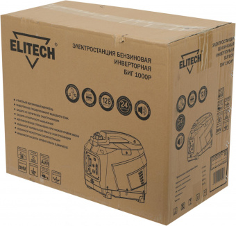 Генератор Elitech БИГ 1000Р 1кВт от магазина РЭССИ