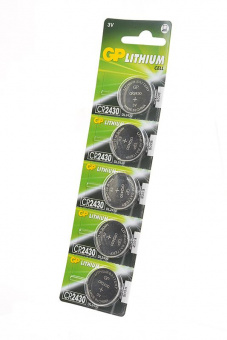 Элемент питания GP Lithium GPCR2430-2C5 CR2430 BL5 от магазина РЭССИ