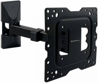 Кронштейн для телевизора Kromax DIX-17 черный 22"-55" макс.30кг настенный поворот и наклон от магазина РЭССИ