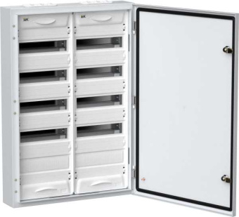 TITAN 5 Корпус металлический ЩРн-120 (2х60) 835х570х140мм IP54 белый (одна дверь) от магазина РЭССИ