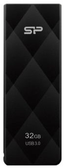 Флеш Диск Silicon Power 32Gb Blaze B20 SP032GBUF3B20V1K USB3.0 черный от магазина РЭССИ