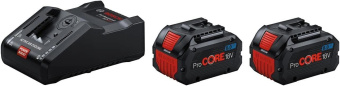 Батарея аккумуляторная Bosch 18V-160 C 18В 8Ач Li-Ion (З/У в компл.) (1600A016GP) от магазина РЭССИ
