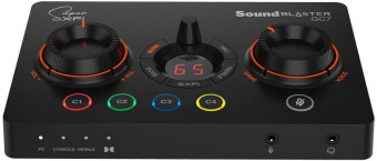 Звуковая карта Creative USB Sound BlasterX GC7 (Super X-Fi Ultra DSP) 7.1 Ret от магазина РЭССИ