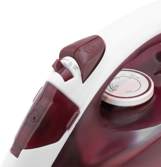 Утюг Maxwell MW-3006 2400Вт белый/бордовый от магазина РЭССИ