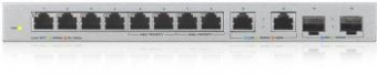 Коммутатор Zyxel XGS1010-12 XGS1010-12-ZZ0101F 8G 2SFP+ неуправляемый от магазина РЭССИ