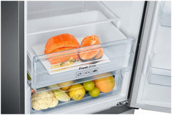 Холодильник Samsung RB37A5000SA/WT серебристый (двухкамерный) от магазина РЭССИ