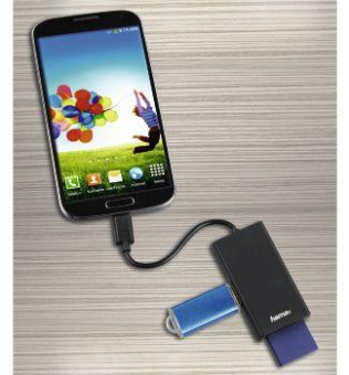 Разветвитель USB-C Hama 1порт. черный (00054144) от магазина РЭССИ