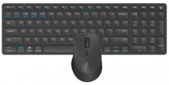 Клавиатура + мышь Rapoo 9700М DARK GREY клав:серый мышь:серый USB беспроводная Bluetooth/Радио slim Multimedia (14521) от магазина РЭССИ