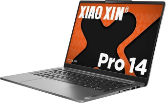 Ноутбук Lenovo Xiaoxin pro14 IRH8 Core i5 13500H 16Gb SSD1Tb Intel Iris Xe graphics 14" IPS 2.8K (2880x1800) Windows 11 trial (для ознакомления) Home grey WiFi BT Cam от магазина РЭССИ
