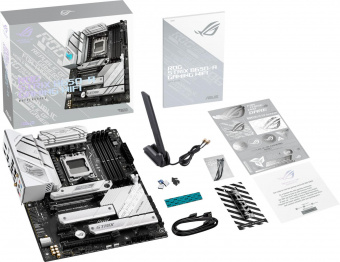 Материнская плата Asus ROG STRIX B650-A GAMING WIFI SocketAM5 AMD B650 4xDDR5 ATX AC`97 8ch(7.1) 2.5Gg RAID+HDMI+DP от магазина РЭССИ