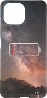 Чехол (клип-кейс) Gresso для Xiaomi Mi 11 Lite Air черный/рисунок (GR17AAAE9756) от магазина РЭССИ