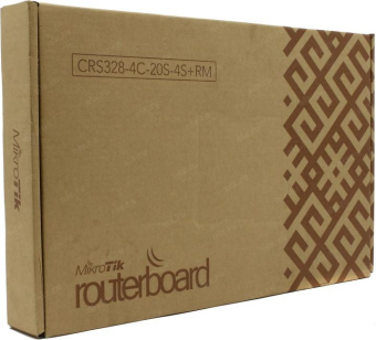 Mikrotik Cloud Router Switch CRS328-4C-20S-4S+RM электронное устройство от магазина РЭССИ
