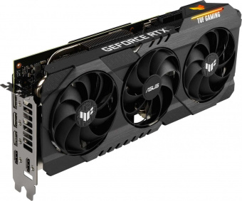 Видеокарта Asus PCI-E 4.0 TUF-RTX3070TI-O8G-GAMING NVIDIA GeForce RTX 3070TI 8192Mb 256 GDDR6X 1785/19000 HDMIx2 DPx3 HDCP Ret от магазина РЭССИ