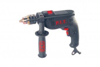 Дрель ударная P.I.T. PSB13-C6 650Вт быстросъемный реверс от магазина РЭССИ