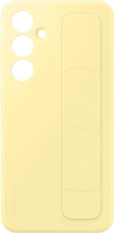Чехол (клип-кейс) Samsung для Samsung Galaxy S24 FE Standing Grip Case S24FE желтый (EF-GS721CYEGRU) от магазина РЭССИ