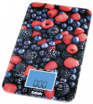 Весы кухонные электронные BBK KS107G макс.вес:5кг рисунок/ягоды от магазина РЭССИ