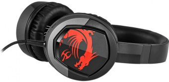 Наушники с микрофоном MSI Immerse GH30 черный 1.5м накладные оголовье (S37-2101010-SV1) от магазина РЭССИ