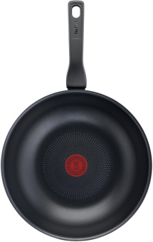 Сковорода ВОК (WOK) Tefal Force 4218628 круглая 28см покрытие: антипригарное ручка несъемная (без крышки) черный (9100048319) от магазина РЭССИ