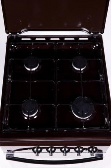 Плита Газовая Flama FG 2402 B коричневый реш.сталь от магазина РЭССИ