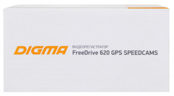 Видеорегистратор Digma FreeDrive 620 GPS Speedcams черный 2Mpix 1080x1920 1080p 150гр. GPS GPCV1167 от магазина РЭССИ