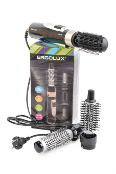 Фен ERGOLUX ELX-HD04-C64 фен-щетка, черный с золотым от магазина РЭССИ