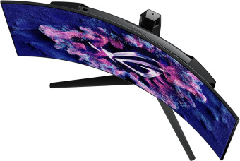 Монитор Asus 34" ROG Swift PG34WCDM черный OLED LED 21:9 HDMI матовая HAS Piv 450cd 178гр/178гр 3440x1440 240Hz FreeSync Premium DP 2K USB 8.4кг от магазина РЭССИ
