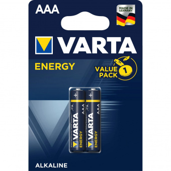 Батарея Varta Energy LR03 Alkaline AAA (2шт) блистер от магазина РЭССИ