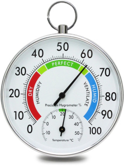 Термометр с гигрометром стрелочный HT-9100C (-15 до +55 С) от магазина РЭССИ
