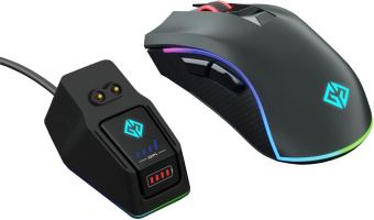 Мышь GMNG GG-MS400WO черный оптическая (10000dpi) беспроводная USB (7but) от магазина РЭССИ