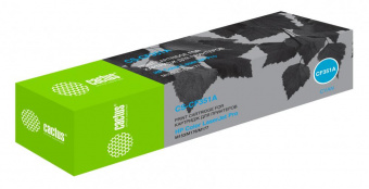 Картридж лазерный Cactus CS-CF351A CF351A голубой (1000стр.) для HP M176/M177 от магазина РЭССИ