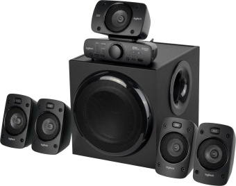 Колонки Logitech Z906 5.1 черный 1000Вт от магазина РЭССИ