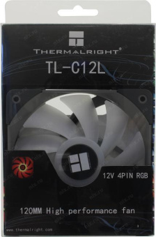 Вентилятор для корпуса Thermalright TL-C12L 120х120x25 черный 4-pin 25.6дБ Ret от магазина РЭССИ