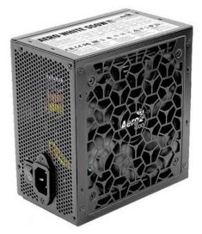 Блок питания Aerocool ATX 550W AERO WHITE 80+ (24+4+4pin) APFC 120mm fan 5xSATA RTL от магазина РЭССИ