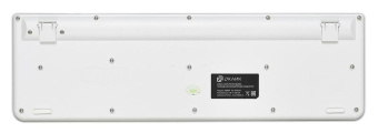 Клавиатура Оклик 400MR белый/розовый USB slim Multimedia от магазина РЭССИ