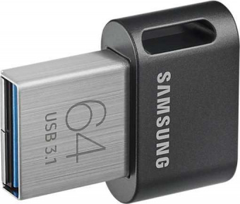 Флеш Диск Samsung 64Gb Fit Plus MUF-64AB/APC USB3.1 черный от магазина РЭССИ