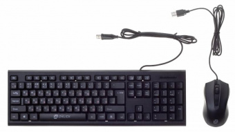 Клавиатура + мышь Оклик 620M клав:черный мышь:черный USB от магазина РЭССИ